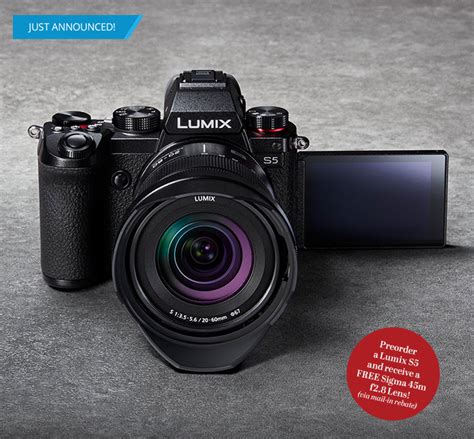 Panasonic Lumix S5 mirrorless full-frame camera with L-mount officially announced - Photo Rumors