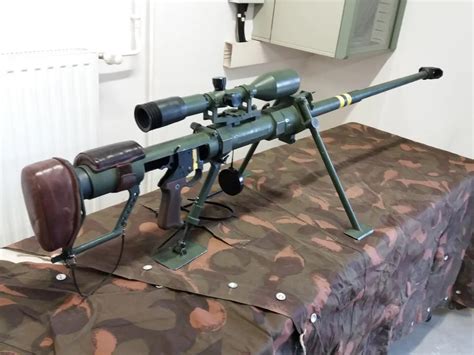 The Fusil Gepard M1 single-shot 12.7mm Anti-materiel rifle