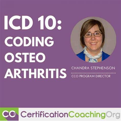 ICD 10 Coding of Osteoarthritis — CCO Medical Coding