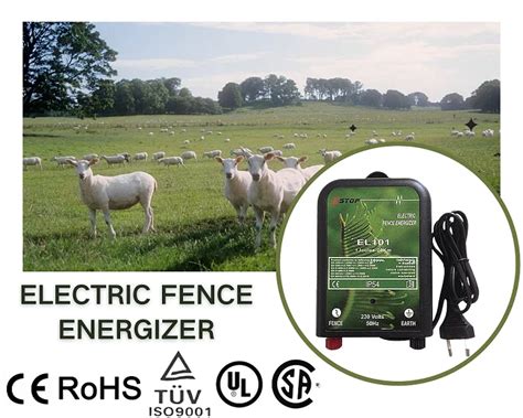 High Voltage Electric Fence Energizer Cattle For Animals Set South ...