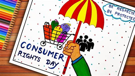 World Consumer Rights Day Chart | Consumer Rights Day Drawing | World ...