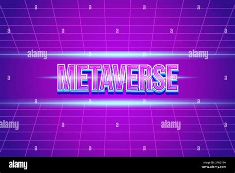 text effects Metaverse Stock Vector Image & Art - Alamy