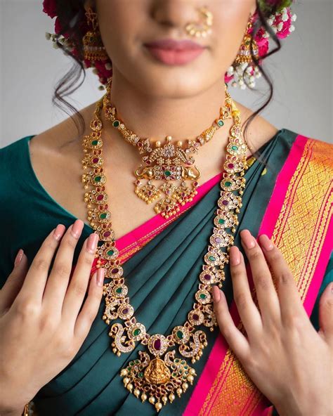 Latest Long Necklace Designs For South Indian Brides • South India ...