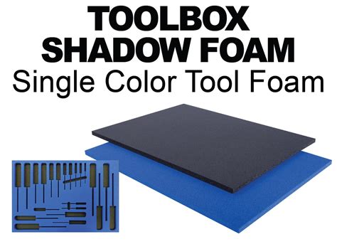 Tool Box Foam Organizers 16" x 22" x 1/2" . Fast Free Shipping!