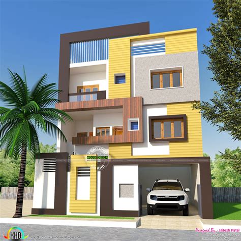 2 BHK, small double storied home 1200 sq-ft - Kerala Home Design and ...