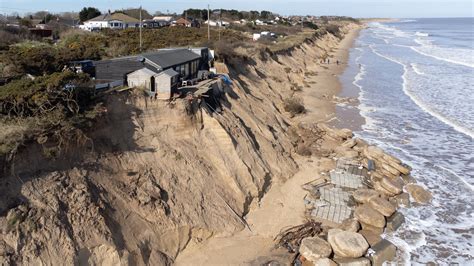 Demolition of houses along Norfolk coastline as erosion takes its toll ...