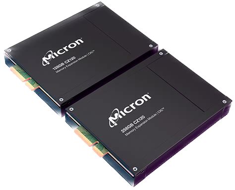 Micron Launch CXL Expansion Module Portfolio - StorageReview.com