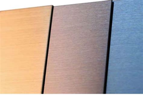 Features of an anodized colored aluminium sheet