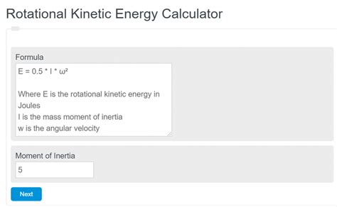 Rotational Kinetic Energy Calculator - Calculator Academy