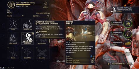 Warframe: Helminth System Guide