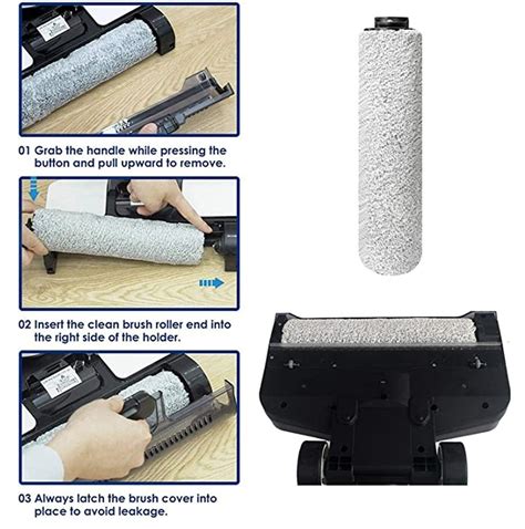 For Tineco Floor 2.0 Replacement Roller Brush Vacuum Cleaner ...