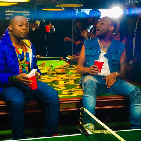 BTS Photos: Davido x Olamide - "The Money"