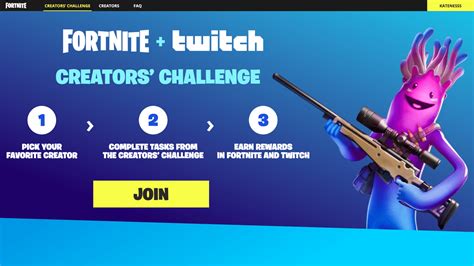 Fortnite & Twitch Creators’ Challenge