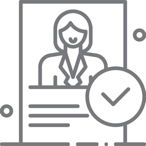 Candidate Business people icons with black outline style 17799785 Vector Art at Vecteezy