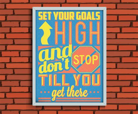 Goals Poster Vector Vector Art & Graphics | freevector.com