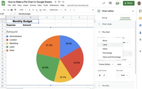 How to Make a Pie Chart in Google Sheets | Layer Blog