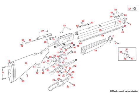 Marlin® 336 Schematic - Brownells UK