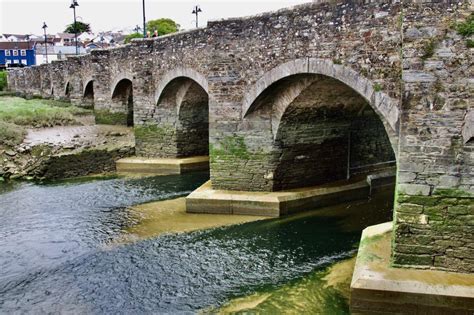 A Walk through Wadebridge in Cornwall, Wadebridge, England (B)