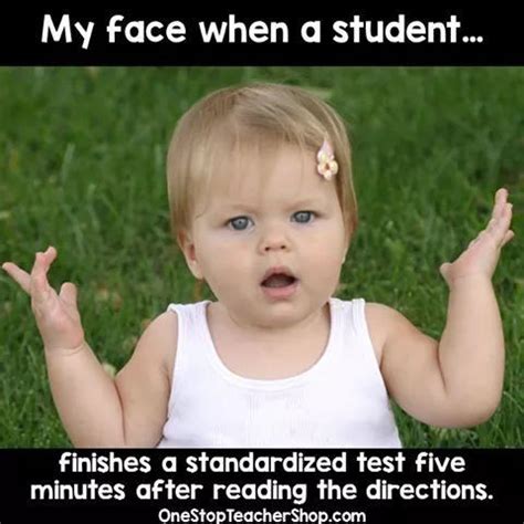 Image result for guessing on standardized testing memes | Teacher humor ...