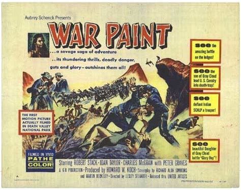 War Paint (1953 film) - Alchetron, The Free Social Encyclopedia