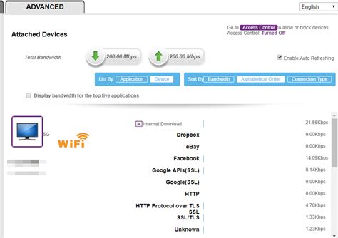 Bandwidth monitoring by device - NETGEAR Communities