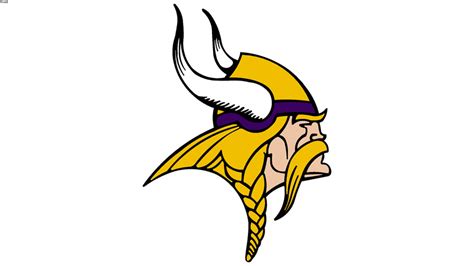 Minnesota Vikings logo | 3D Warehouse