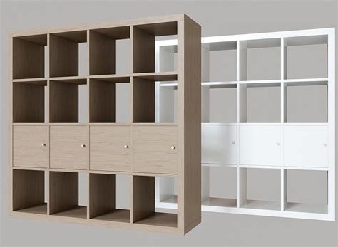 Shelving System IKEA KALLAX 3D model | CGTrader