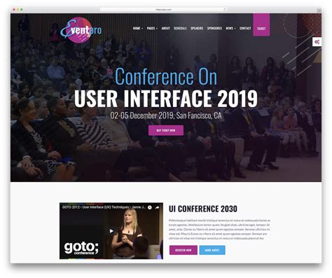 19 Best Responsive Event Website Templates 2020 – Avasta