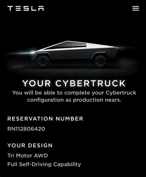 Post your Cybertruck preorder reservation number! | Page 25 | Tesla ...