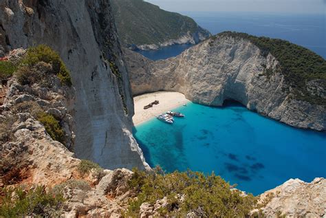 Navagio Beach, Zakynthos, Greece | Beautiful Places to Visit