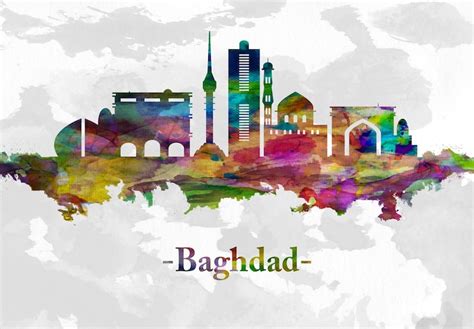 Premium Photo | Baghdad iraq skyline