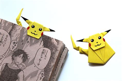 Pikachu Origami Bookmark by Esuchan-origami on DeviantArt