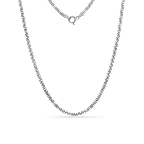 Forever New - Sterling Silver Bismark Chain Necklace 30 Inch - Walmart.com - Walmart.com