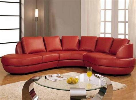 Rot Leder Sectional Sofa Mit Chaiselongue - Rot Leder Sectional Sofa Mit Chaise – Hier einige B ...