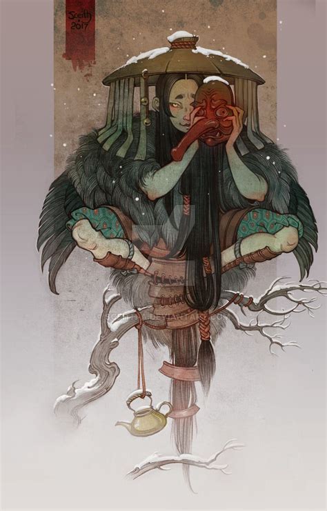 Tengu by Sceith-A | Japanese art, Illustration art, Fantasy art