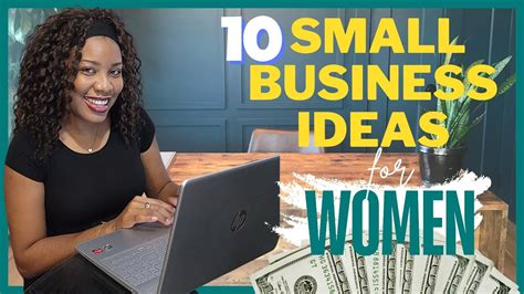 10 Small Business Ideas WOMEN can start for under $100 ( Make Money ...