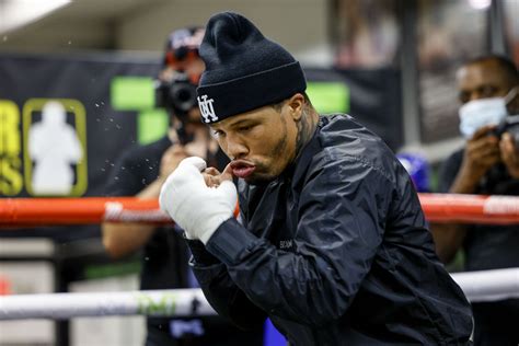 Gervonta Davis Las Vegas Media Workout Quotes And Photos