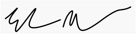 Elon Musk Signature, HD Png Download - kindpng