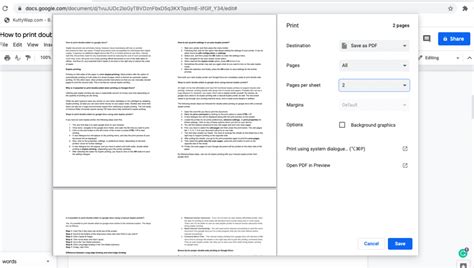 How To Print Double-Sided On Google Docs - Google Docs Tips | Google Drive Tips