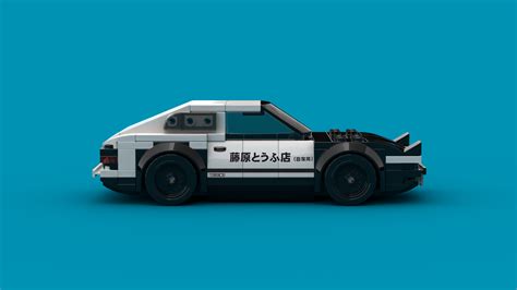 MOC Toyota AE86 Trueno : r/lego