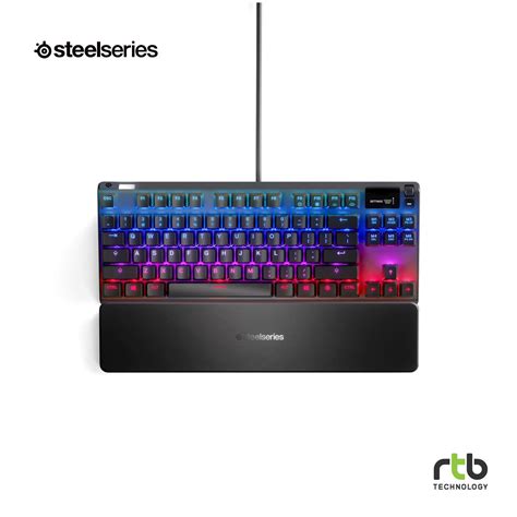 SteelSeries คีย์บอร์ดเกมมิ่ง RGB รุ่น Apex Pro TKL - RTB - ThaiPick