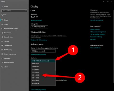 How to Change the Screen Resolution in Windows 10