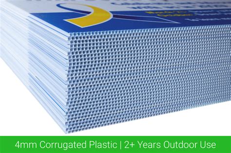 Customized Corrugated Plastic Signs Are The Perfect Solution