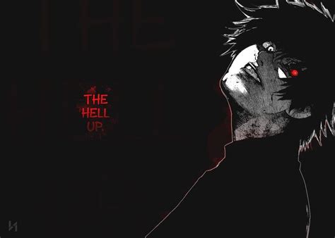 The Hell Up digital wallpaper Tokyo Ghoul #black #720P #wallpaper # ...