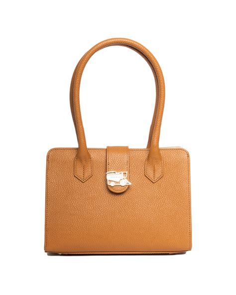 KS Leather Handbag - Saddle Brown | katestephens.com