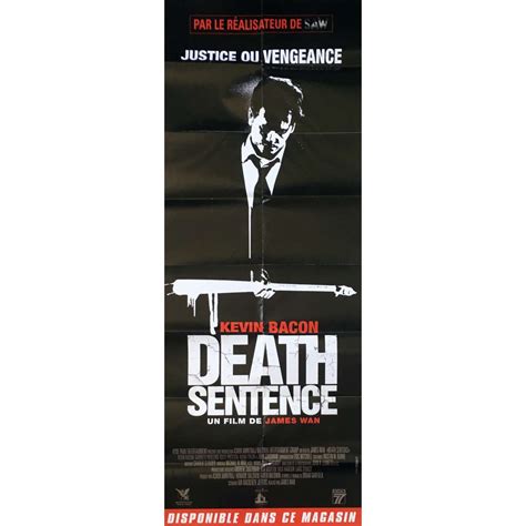 DEATH SENTENCE Movie Poster 23x63 in.