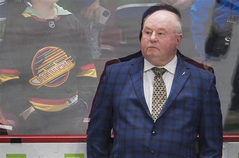 Vancouver Canucks coach Bruce Boudreau gets emotional while discussing ...