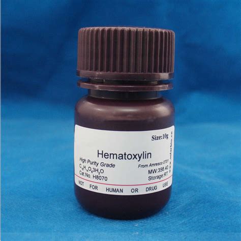 ቡኒ ለ hematoxylin