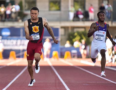 Andre De Grasse leads the way: USC men 5th, women 7th in NCAA track ...