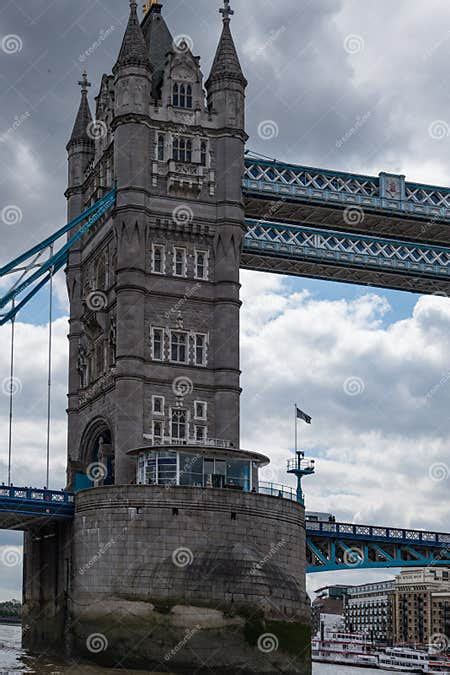 Tower Bridge Drawbridge in London. England and the United Kingdom Stock ...